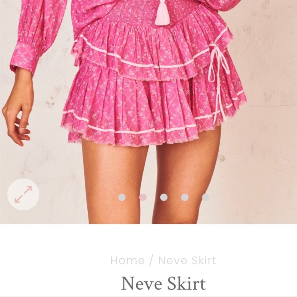 ISOOOO LOVESHACKFANCY NEVE SKIRT